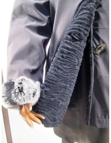 Gabardina con Capucha Desmontable