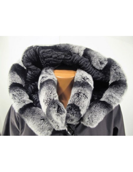 Gabardina con Capucha Desmontable