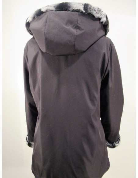 Gabardina con Capucha Desmontable