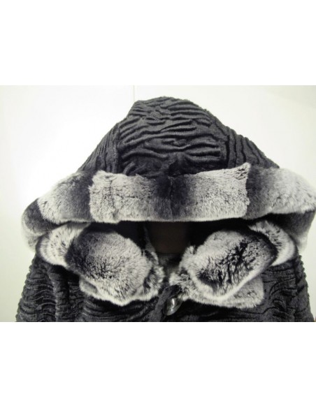 Gabardina con Capucha Desmontable