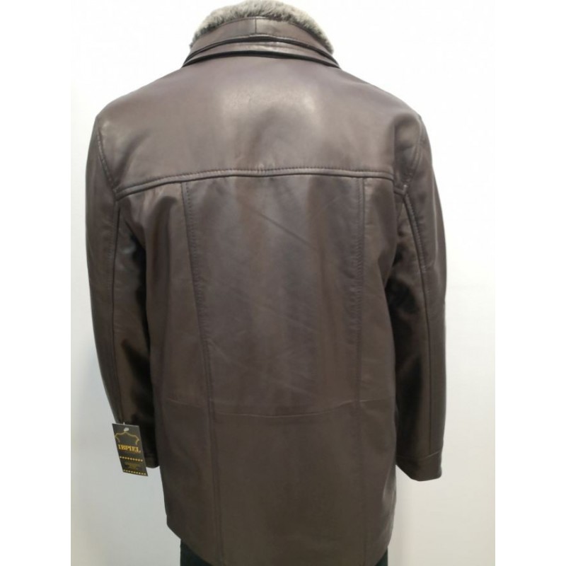 Chaquetón de Piel Para Hombre