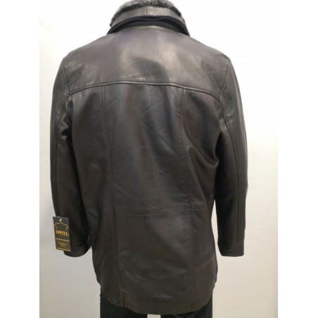 Chaquetón de Piel Para Hombre