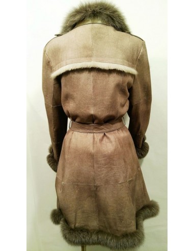 Abrigo Largo de Pelo Natural