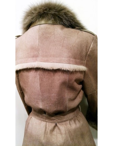 Abrigo Largo de Pelo Natural