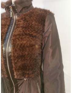 Chaqueta de Pelo Combinado 2