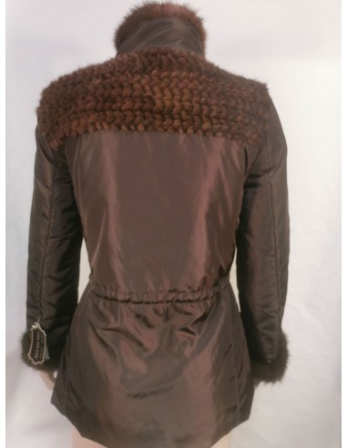 Chaqueta de Pelo Combinado