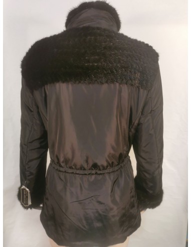 Chaqueta de Pelo Combinado