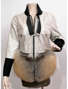 Chaqueta de piel mujer de primera calidad