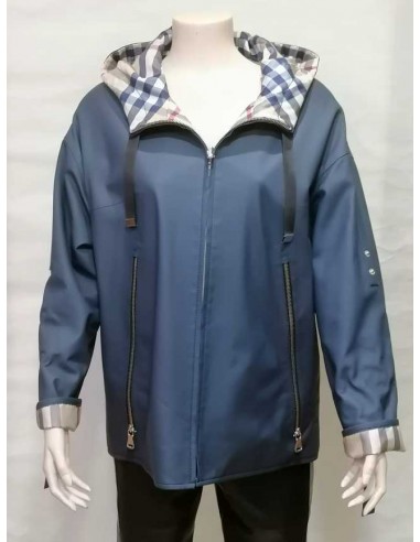 Chaqueta de piel reversible