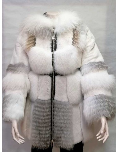 Abrigo de pelo natural