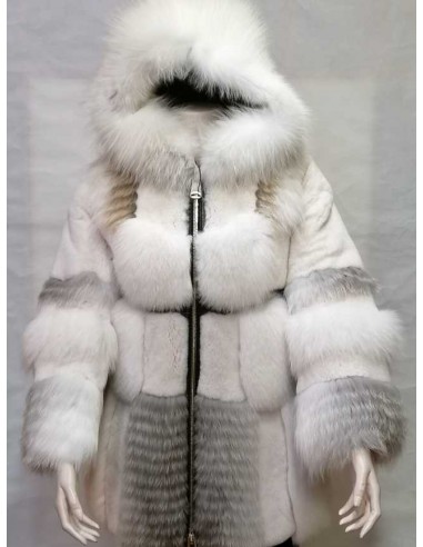 Abrigo de pelo natural