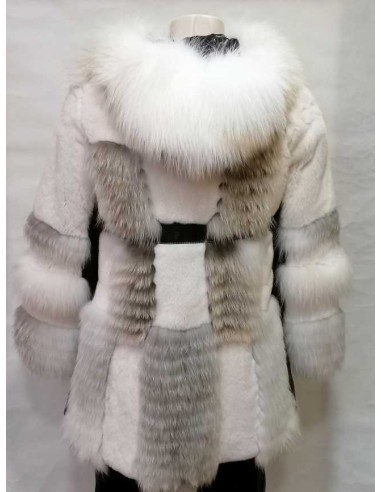 Abrigo de pelo natural