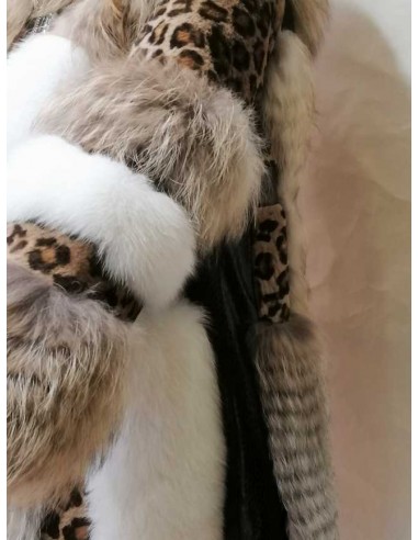 Abrigo de pelo natural