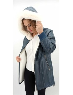 Gabardina Reversible para Mujer