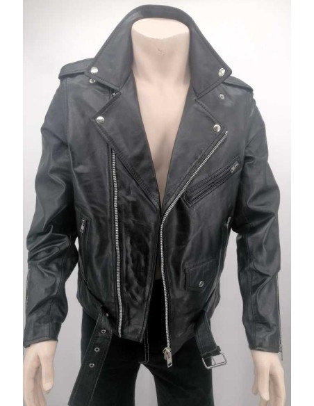 Cazadora Biker de hombre