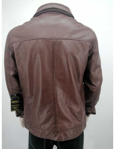 Chaqueta de piel hombre
