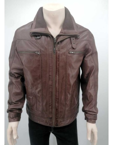 Chaqueta de piel hombre