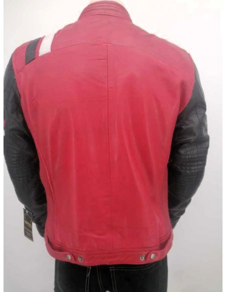 Cazadora de cuero hombre