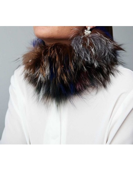 Cuello de pelo largo