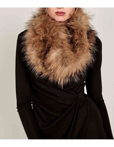 Estola Tricotada de pelo natural