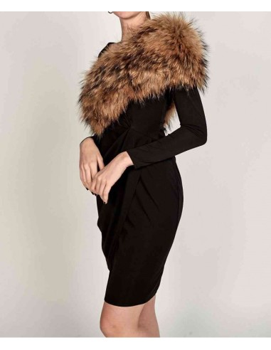 Estola Tricotada de pelo natural