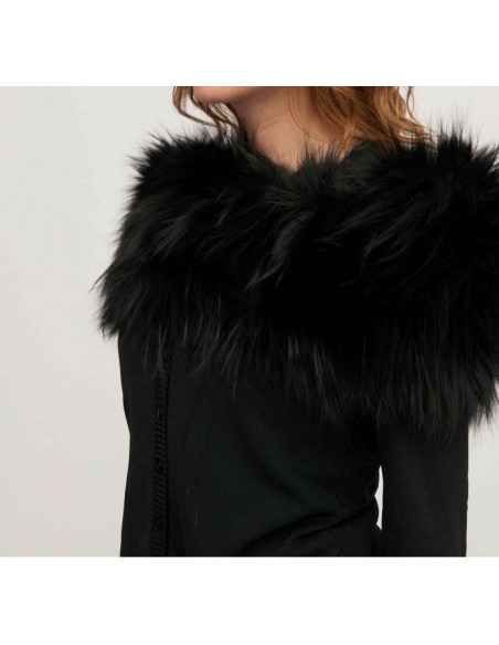 Estola Tricotada de pelo natural