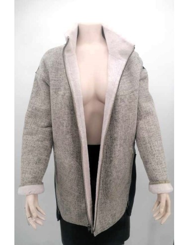 Abrigo de doble faz reversible