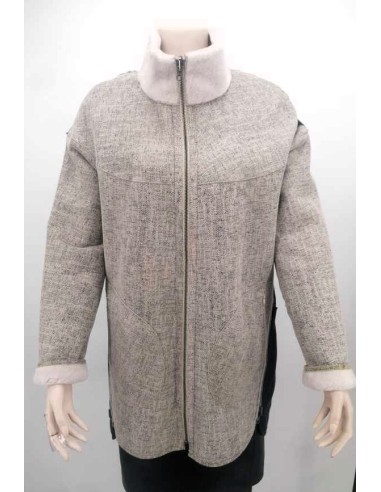 Abrigo de doble faz reversible