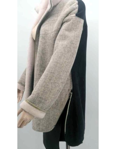 Abrigo de doble faz reversible