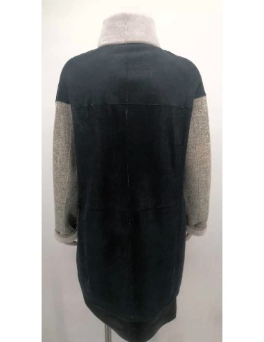 Abrigo de doble faz reversible