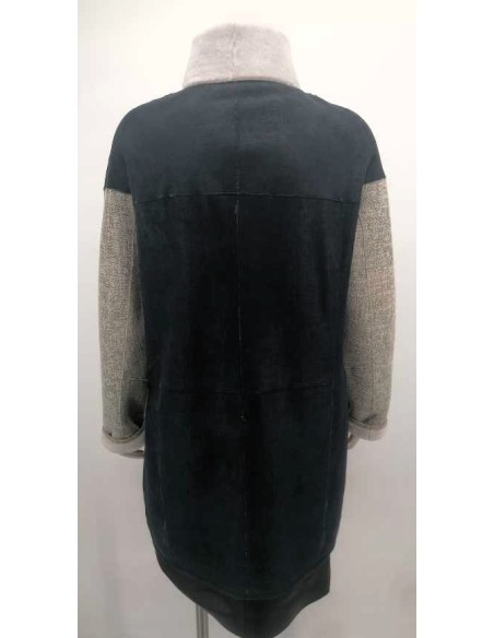 Abrigo de doble faz reversible