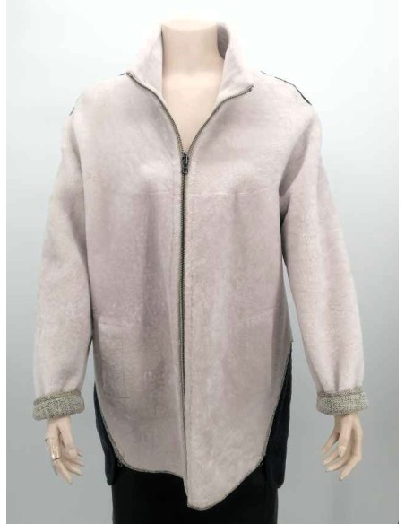 Abrigo doble faz reversible