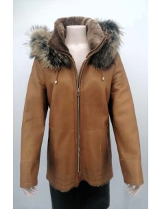 Chaqueta doble faz capucha