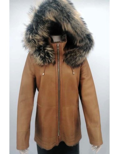 Chaqueta doble faz capucha desmontable