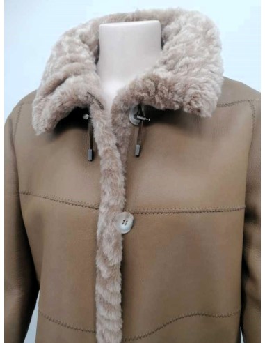 Abrigo doble faz napado reversible