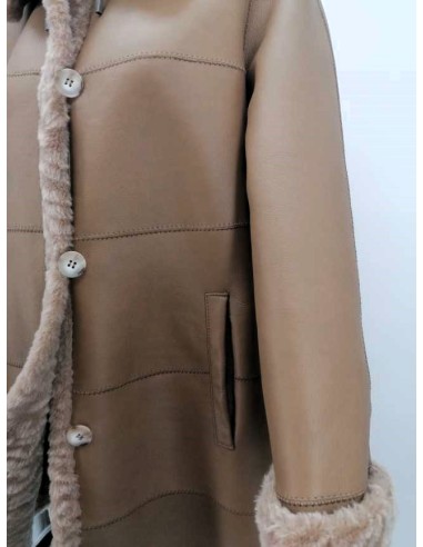 Abrigo doble faz napado reversible