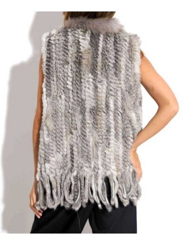 Chaleco de pelo para mujer