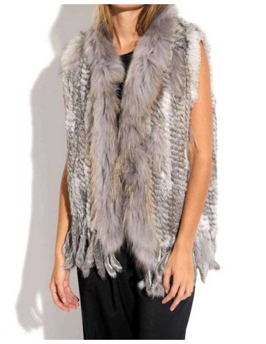 Chaleco de pelo para mujer