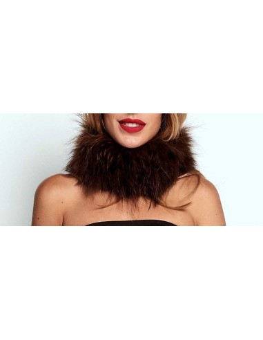 Cuello o cinta de pelo elástica
