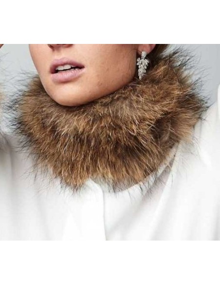 Cuello o cinta de pelo elástica