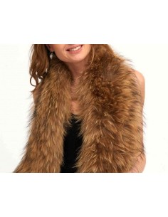 Bufanda de pelo natural