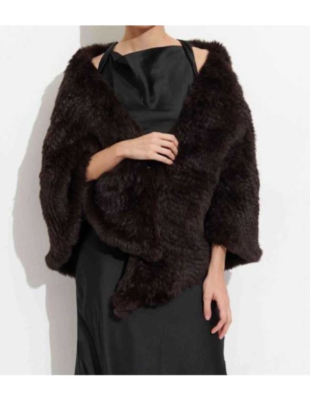 Chal de pelo natural