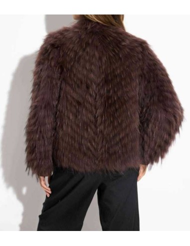 Chaqueta de pelo reversible