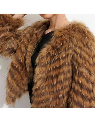 Chaqueta de pelo natural