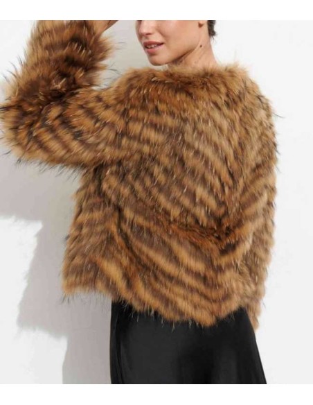 Chaqueta de pelo natural