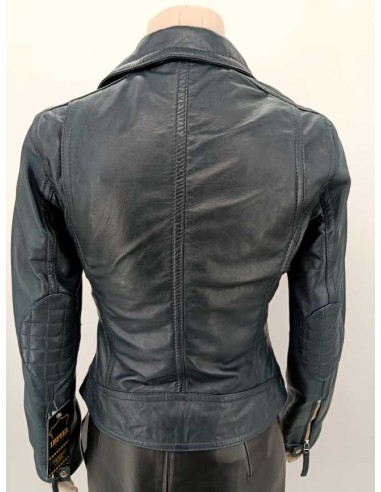 Cazadora biker de mujer