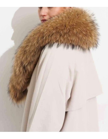 Cuello de pelo smoking con pinza