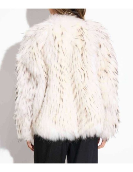 Chaqueta de pelo reversible