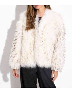 Chaqueta de pelo reversible