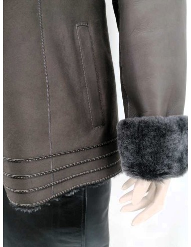 Chaqueta doble faz capucha desmontable